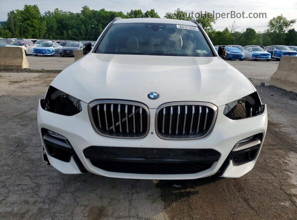 5UXTS3C54K0Z06315 2019 BMW X3 White წინა ხედი