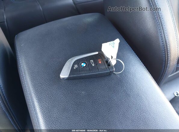 5UXTS3C57J0Y97155 2018 BMW X3 Blue Widok deski rozdzielczej