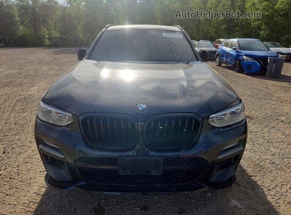 5UXTS3C58J0Y95009 2018 BMW X3 Black Front view