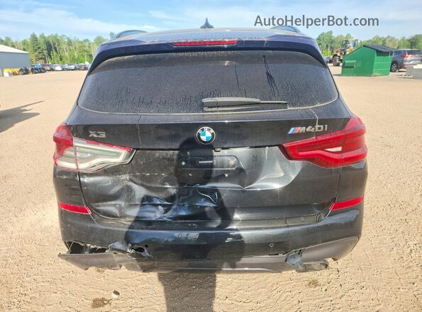 5UXTS3C58J0Y95009 2018 BMW X3 Black Rear view