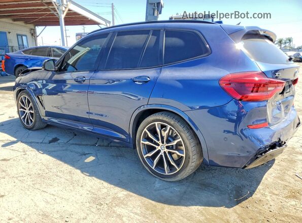 5UXTS3C58J0Y95611 2018 BMW X3 Blue უკანა მარცხენა
