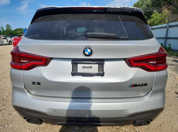 5UXTS3C59KLR73507 2019 BMW X3 Silver Vista trasera
