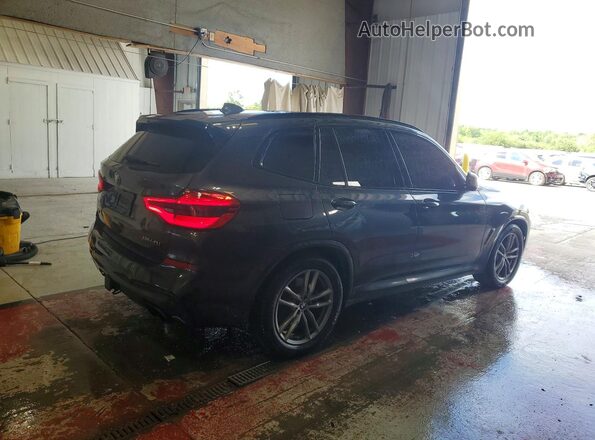 5UXTS3C59KLR74074 2019 BMW X3 Charcoal Rear right