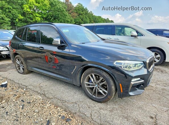5UXTS3C5XK0Z04858 2019 BMW X3 Black Delantero derecho