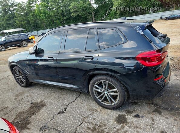5UXTS3C5XK0Z04858 2019 BMW X3 Black Trasero izquierdo