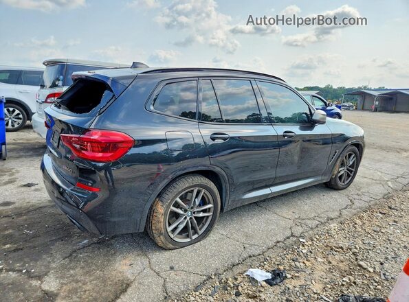 5UXTS3C5XK0Z04858 2019 BMW X3 Black Trasero derecho