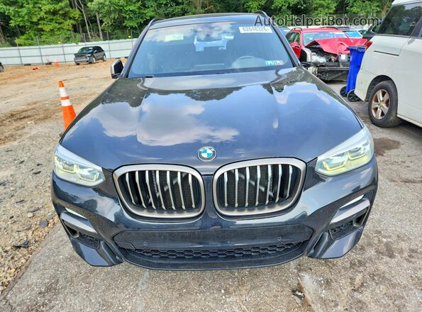 5UXTS3C5XK0Z04858 2019 BMW X3 Black Vista frontal