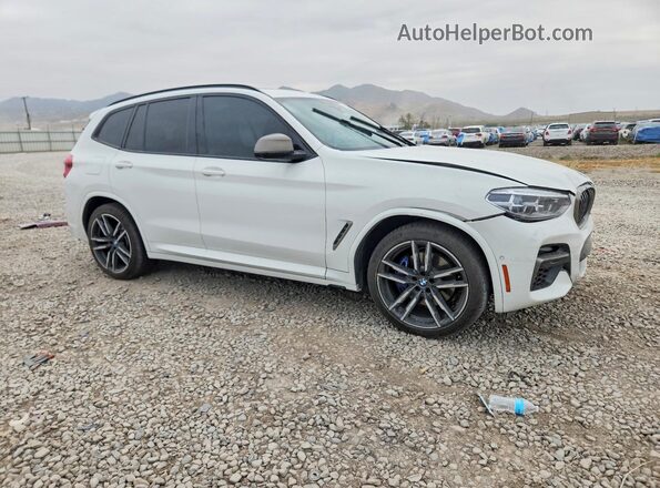 5UXTS3C5XK0Z07176 2019 BMW X3 White Передня права чверть