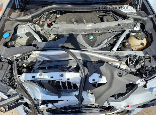 5UXTS3C5XK0Z07789 2019 BMW X3 Silver Вид підкапотного простору