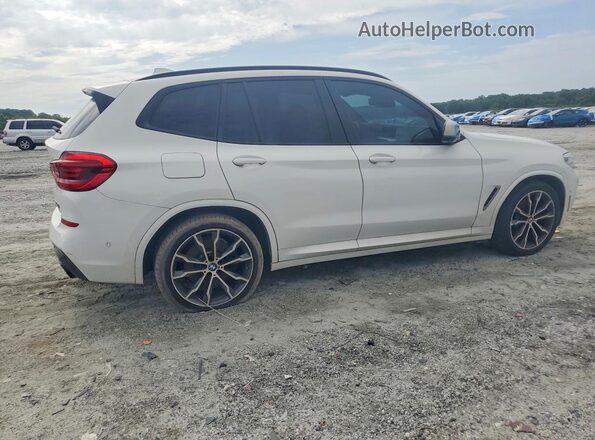 5UXTS3C5XK0Z08036 2019 BMW X3 White Rear right