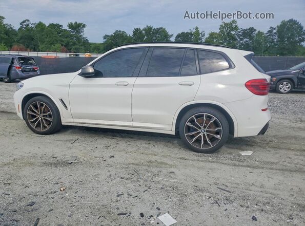 5UXTS3C5XK0Z08036 2019 BMW X3 White Rear left