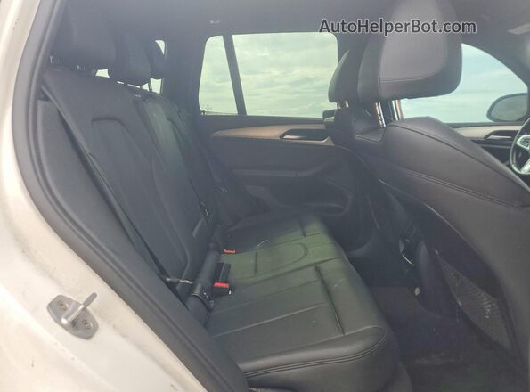 5UXTS3C5XK0Z08036 2019 BMW X3 White Rear interior view