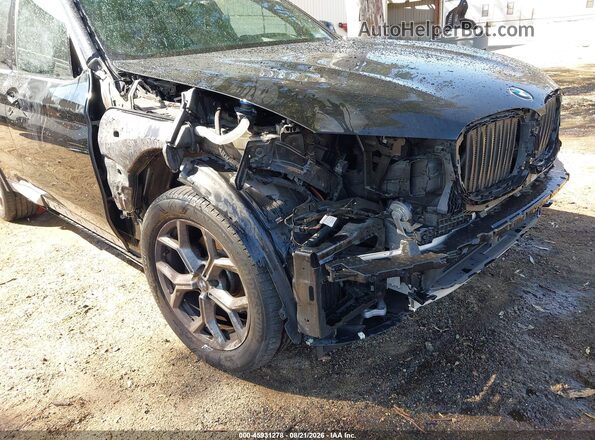 5UXTY3C00M9G13290 2021 BMW X3 Black Widok z przodu