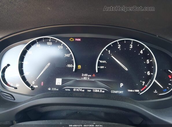 5UXTY3C00M9G13290 2021 BMW X3 Black Widok tylnych siedzeń