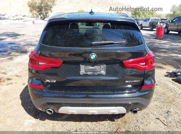 5UXTY3C00M9G13290 2021 BMW X3 Black 