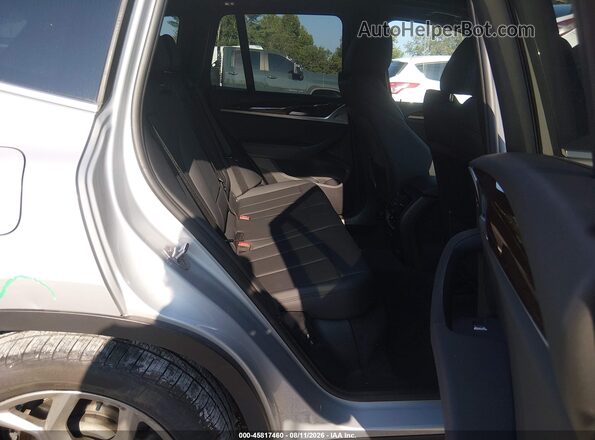 5UXTY3C01M9G67228 2021 BMW X3 Silver VIN կոդի պիտակի տեսք