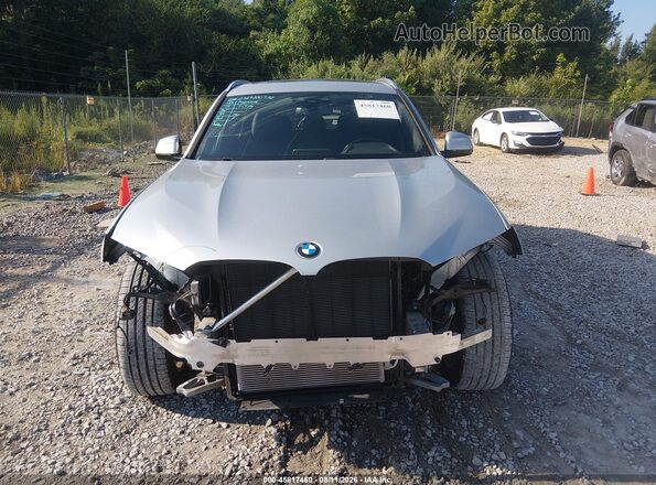 5UXTY3C01M9G67228 2021 BMW X3 Silver Սարքավորումների վահանակի տեսք