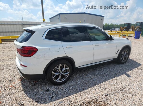 5UXTY3C02L9B31497 2020 BMW X3 White Հետևի աջ