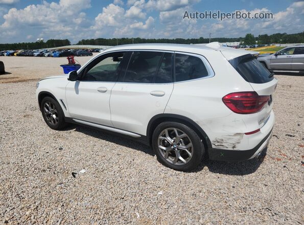5UXTY3C02L9B31497 2020 BMW X3 White Հետևի ձախ