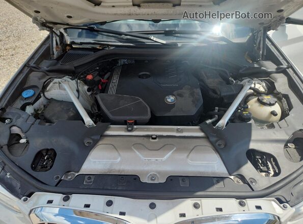 5UXTY3C02L9B31497 2020 BMW X3 White Շարժիչի բաժամունքի տեսք