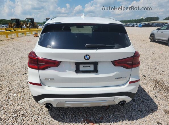 5UXTY3C02L9B31497 2020 BMW X3 White Հետևի տեսք