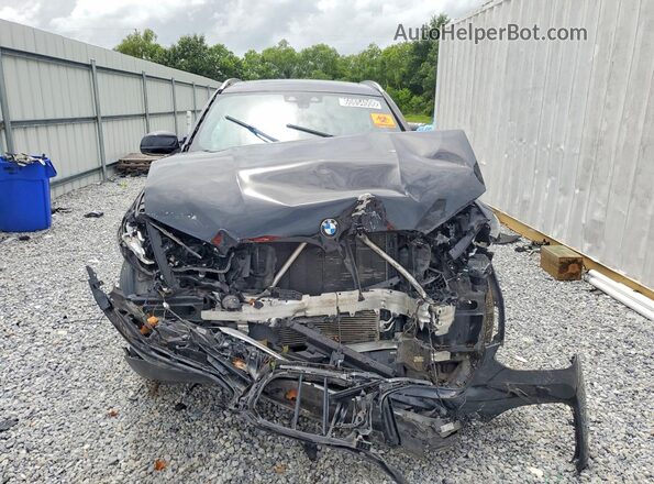 5UXTY3C02M9F71852 2021 BMW X3 Black Դիմացի տեսք