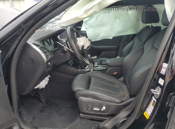 5UXTY3C02M9F71852 2021 BMW X3 Black 