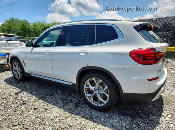 5UXTY3C03L9B17172 2020 BMW X3 White Задня ліва чверть