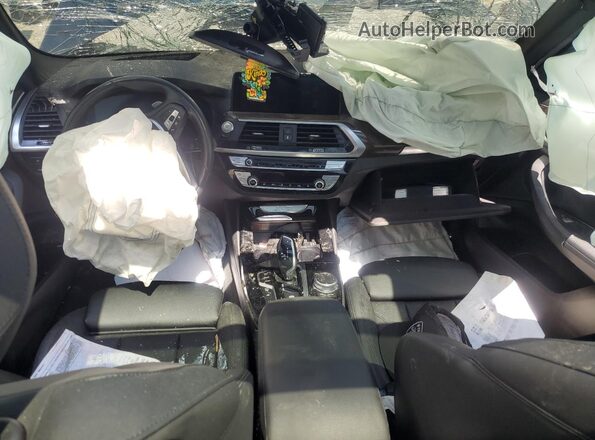 5UXTY3C03M9G22730 2021 BMW X3 Blue 