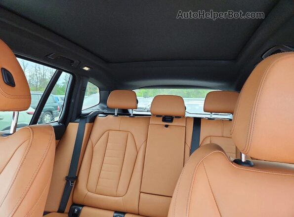 5UXTY3C04M9G54067 2021 BMW X3 Белый Вид задних сидений