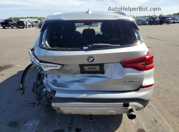 5UXTY3C06LLE55197 2020 BMW X3 Silver Rear view