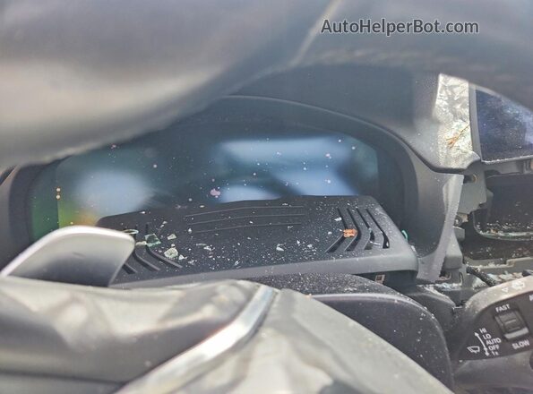 5UXTY3C06LLU70411 2020 BMW X3 Silver Սարքավորումների վահանակի տեսք