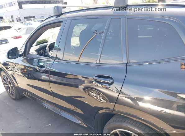 5UXTY3C06M9E16415 2021 BMW X3 Black 