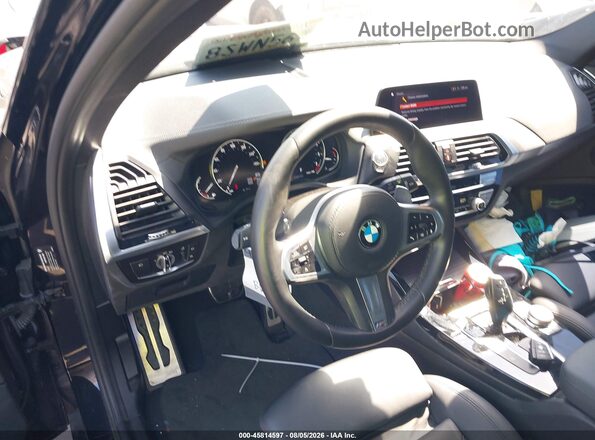 5UXTY3C06M9E16415 2021 BMW X3 Black 