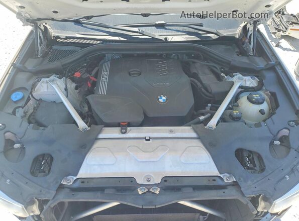 5UXTY3C06M9H43803 2021 BMW X3 White უკანა სალონის ხედი