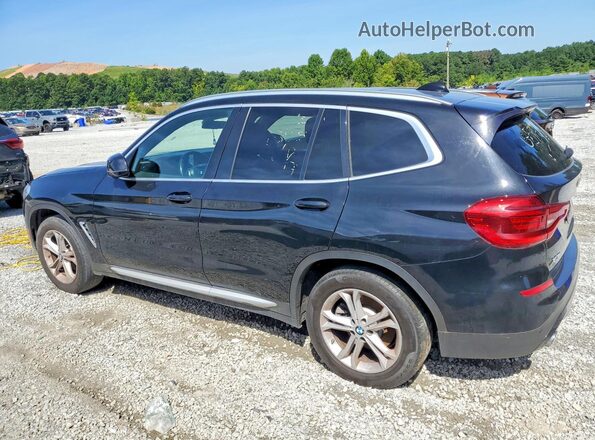 5UXTY3C07M9G57478 2021 BMW X3 Black Tył prawy