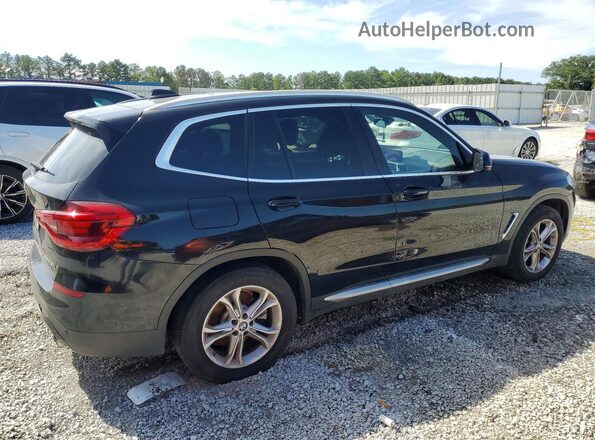 5UXTY3C07M9G57478 2021 BMW X3 Black Przód prawy