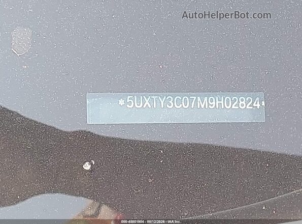 5UXTY3C07M9H02824 2021 BMW X3 White 