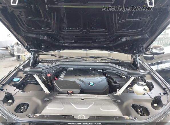 5UXTY3C08L9D40730 2020 BMW X3 Black Vista trasera