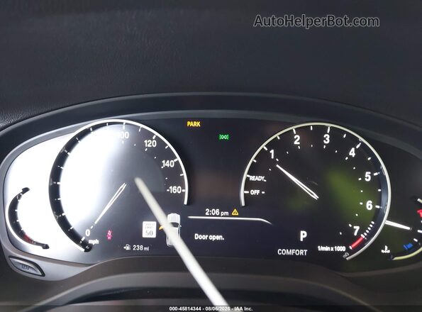 5UXTY3C08L9D40730 2020 BMW X3 Black Vista de los asientos traseros