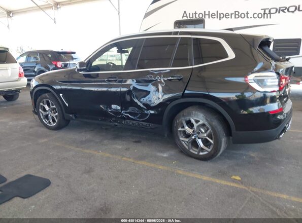 5UXTY3C08L9D40730 2020 BMW X3 Black Vista interior de 360 grados