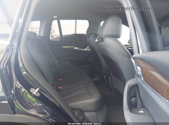 5UXTY3C08L9D40730 2020 BMW X3 Black Vista de la etiqueta del VIN