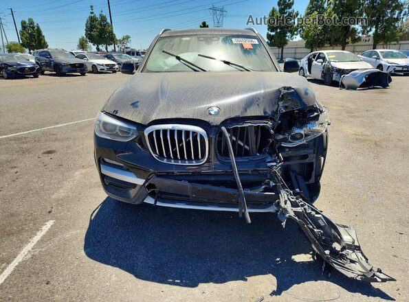 5UXTY3C09LLE55257 2020 BMW X3 Black Vista frontal