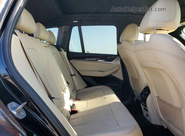 5UXTY3C09M9H29118 2021 BMW X3 Black Вид задньої частини салону