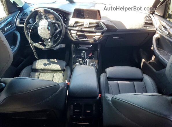 5UXTY3C0XLLU71948 2020 BMW X3 Белый Вид панели приборов