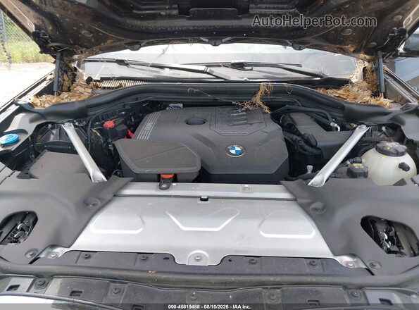 5UXTY3C0XM9H10013 2021 BMW X3 Black Հետևի տեսք
