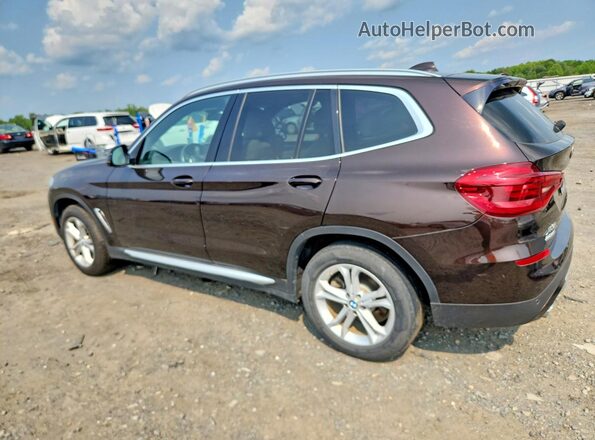 5UXTY5C00LLE55868 2020 BMW X3 Brown Tył lewy
