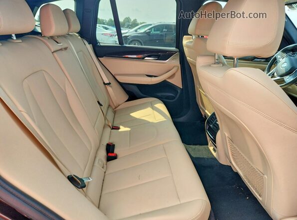 5UXTY5C00LLE55868 2020 BMW X3 Brown Widok tylnych siedzeń