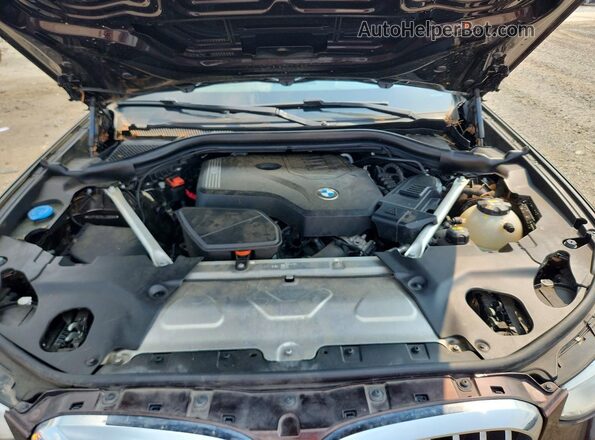 5UXTY5C00LLE55868 2020 BMW X3 Brown Widok wnętrza z tyłu