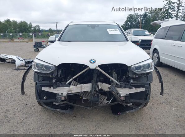5UXTY5C00LLE58351 2020 BMW X3 White Սալոնի հետևի տեսք